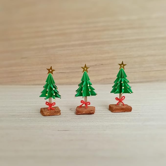 Mini Christmas Tree Ornament – Handmade Holiday Decor (Buy 2 Get 1 Free )